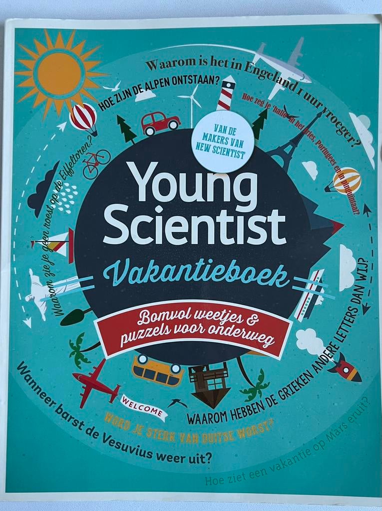 Redactie New Scientist - Young scientist vakantieboek, Non-fictie, Ophalen of Verzenden, Zo goed als nieuw, Redactie New Scientist