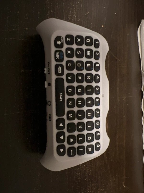 Wireless Keyboard for PS4 Controller / Chatpad, Spelcomputers en Games, Ophalen of Verzenden, Zo goed als nieuw, Controller, PlayStation 4