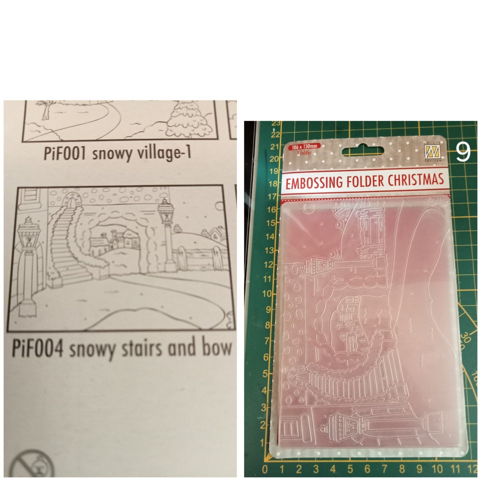 Nellie snellen embossing folder., Ophalen of Verzenden, Zo goed als nieuw, Overige thema's, Overige typen