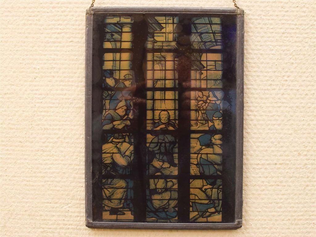 Glas in lood raam 51601, Ophalen of Verzenden, Gebruikt