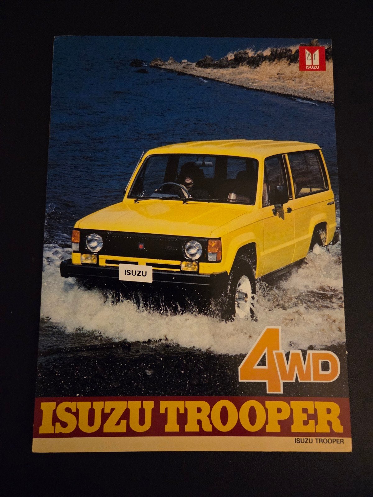 Brochure Isuzu Trooper 1981, Ophalen of Verzenden, Zo goed als nieuw, Overige merken
