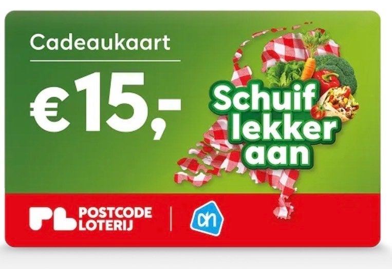 Gezocht: postcodeloterij kaart