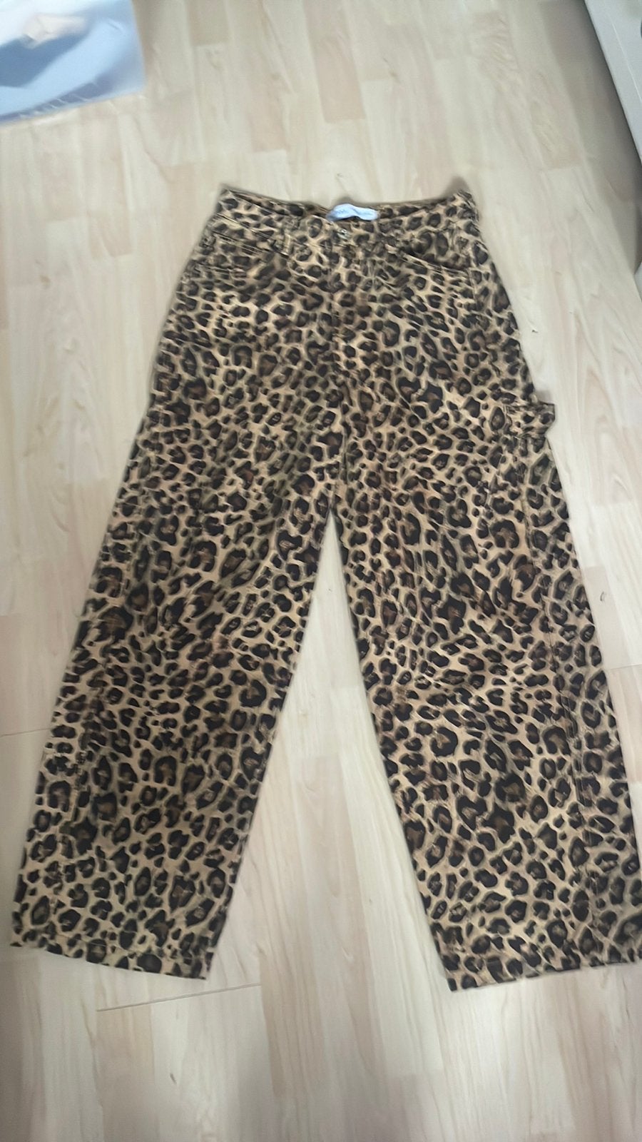 Nieuw panter print broek maat 38 H&M, Ophalen of Verzenden, Nieuw, Maat 38/40 (M), Lang