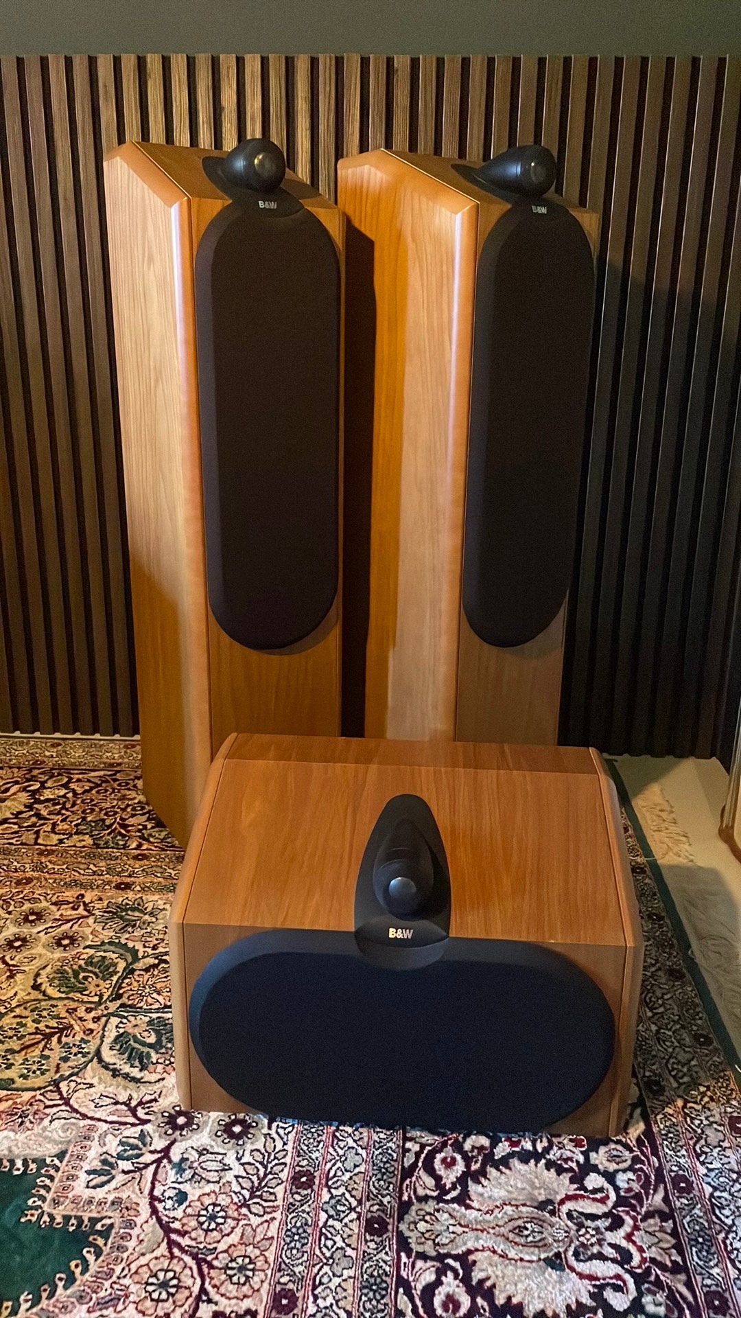 B&W CDM 7NT + CDM CNT, Audio, Tv en Foto, Luidsprekers, Ophalen, Zo goed als nieuw, Bowers & Wilkins (B&W), 120 watt of meer