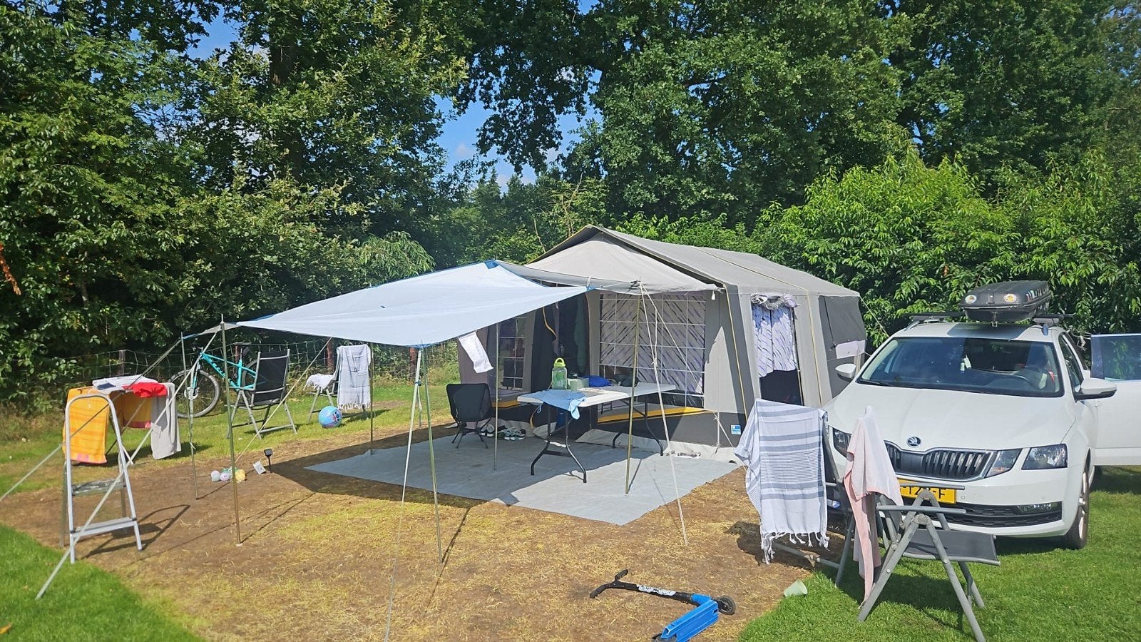 Jamet vouwwagen (Colorado), Caravans en Kamperen, Ophalen, Tot en met 6, Aanwezig, Jamet