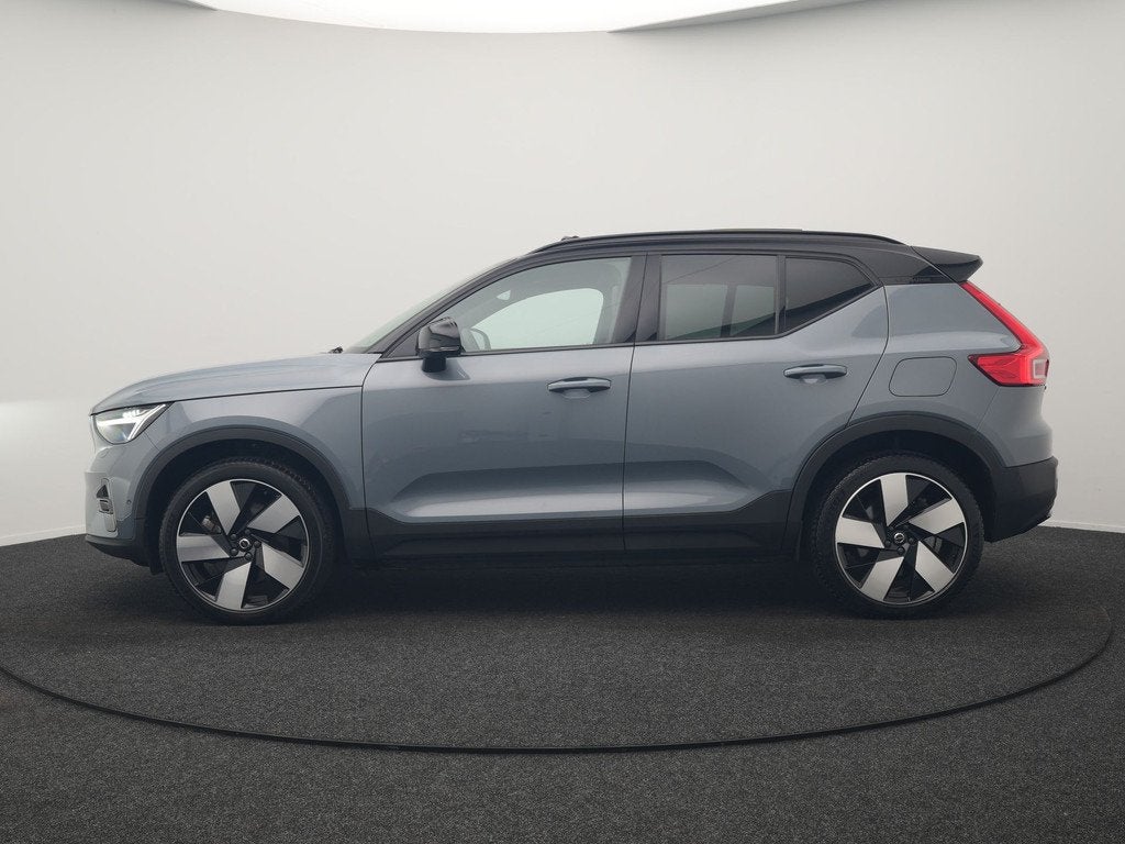 Volvo XC40 Recharge Twin Ultimate 78 kWh 408pk | Panodak | A, Auto's, Volvo, Automaat, Zwart, Leder en Stof, Vierwielaandrijving