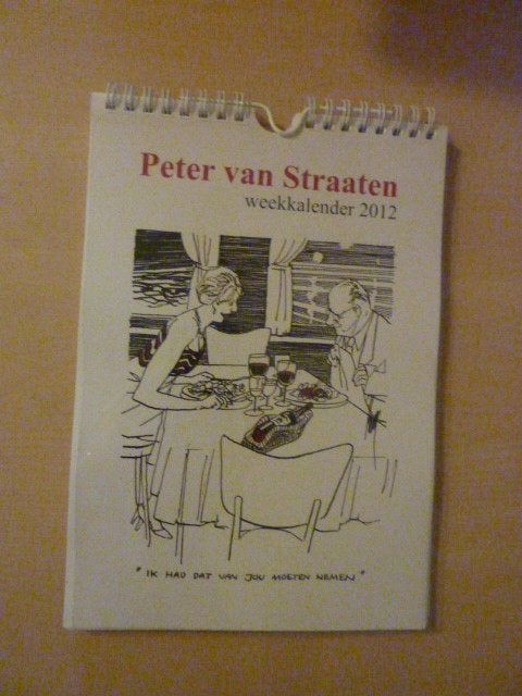 Peter van Straaten - Weekkalender 2012, Verzenden, Zo goed als nieuw