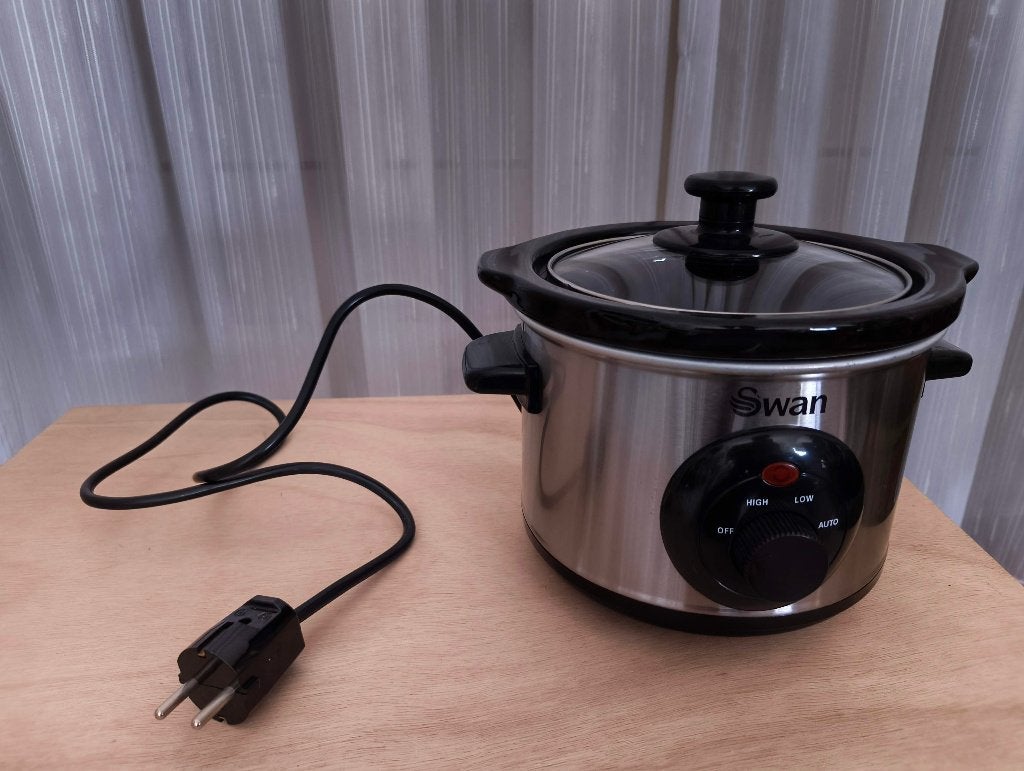 Swan slow cooker 1.5L, Ophalen of Verzenden, Zo goed als nieuw