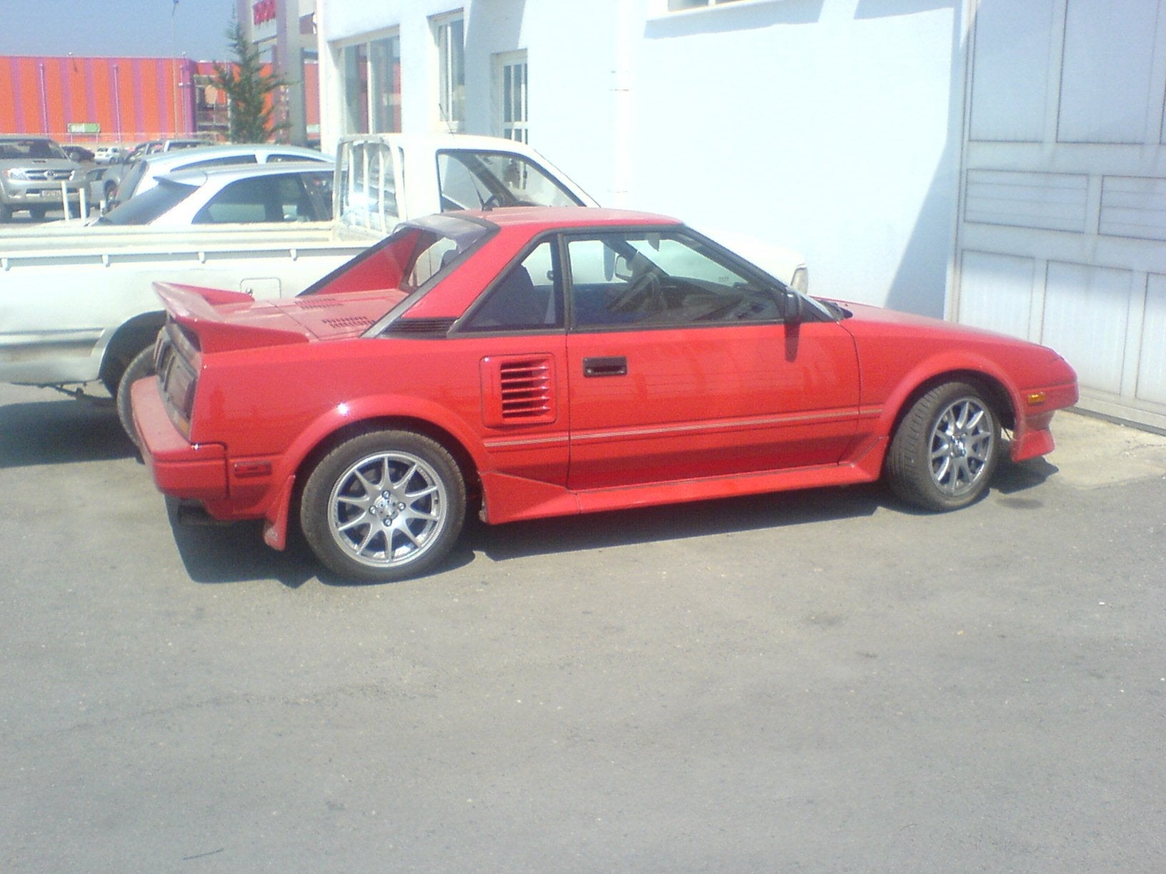 Toyota MR2 1.6 Twin CAM K6 1987 Rood, Auto's, Toyota, Achterwielaandrijving, 4 cilinders, 400 kg, Leder