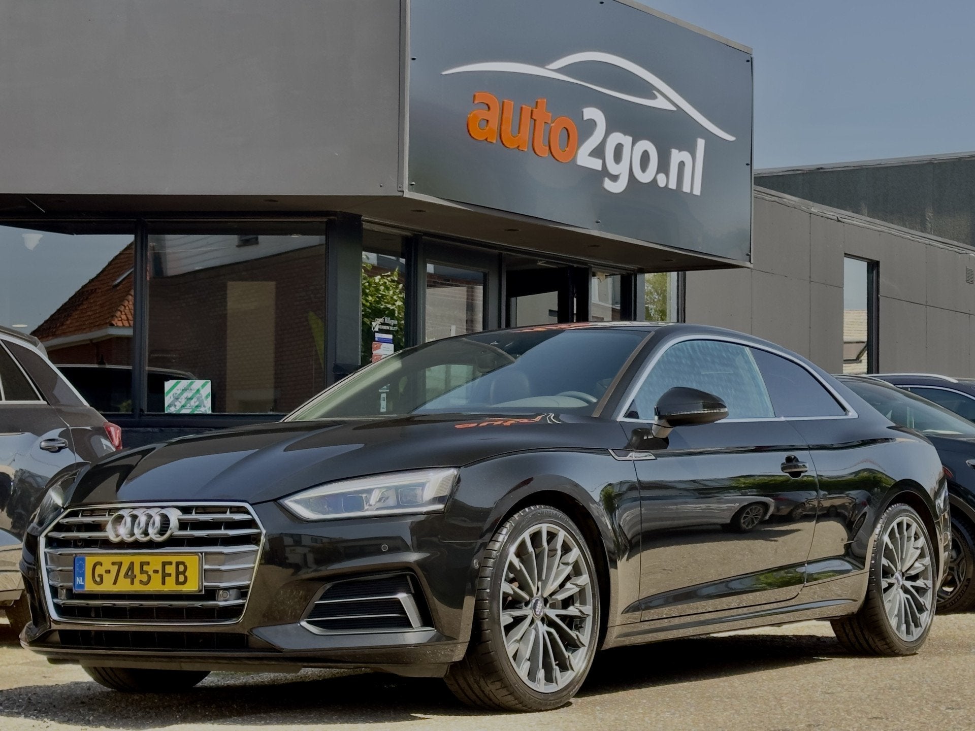 Audi A5 Coupé 2.0 TDI AUT7 SPORT PRO-LINE UNIEK! 42D.KM! LE, Auto's, Audi, Dealer onderhouden, Gebruikt, 4 stoelen, 1465 kg