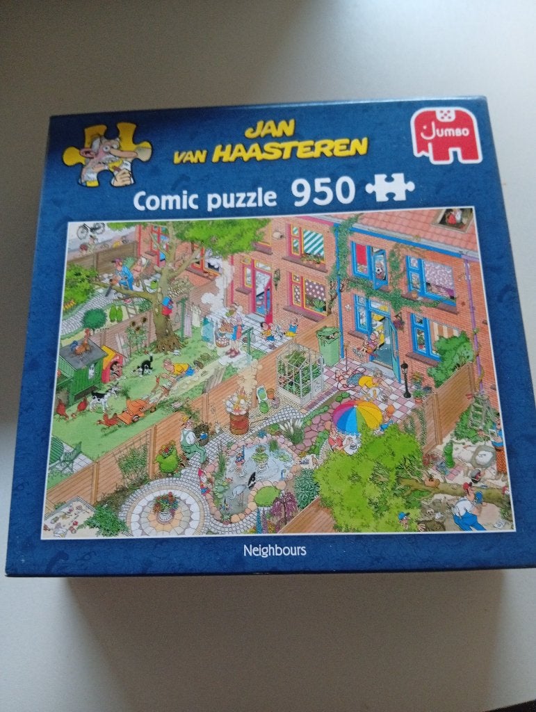 jan van haasteren, Ophalen, 500 t/m 1500 stukjes, Zo goed als nieuw, Legpuzzel