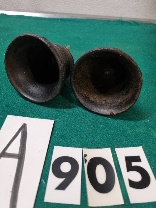 bellen aardewerk bruin 2x [a905], Diversen, Kerst, Ophalen of Verzenden, 'T Olde Gre-j, Info@toldegrej.nl, Endepoelstraat 20f Didam