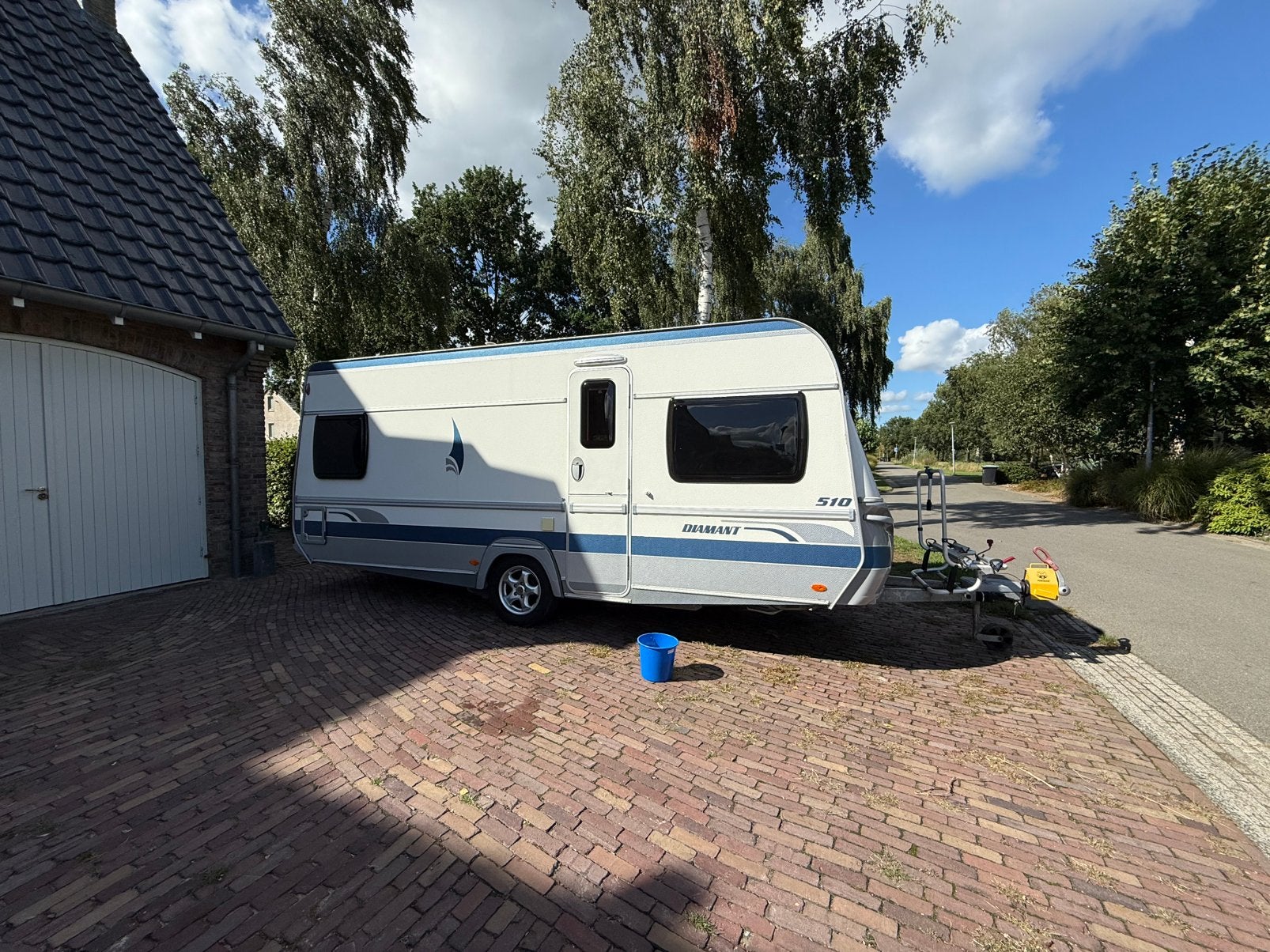 Fendt Diamant 510 TF Luxe, extra’s en netjes!, Oven, Rondzit, Frans bed, Particulier