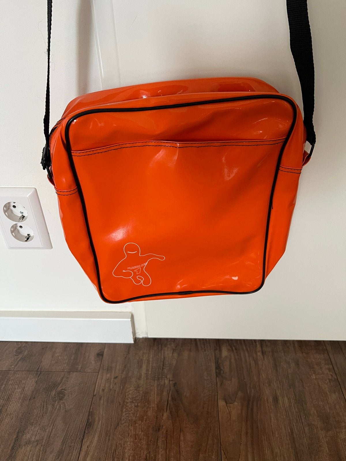 Oranje Sporttas / Schoudertas met Verstelbare Band, Ophalen of Verzenden, Gebruikt, Unisex volwassen