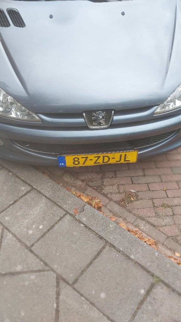 Peugeot 206 1.4 3D 2008 Grijs, Voorwielaandrijving, 31 €/maand, 4 cilinders, Origineel Nederlands