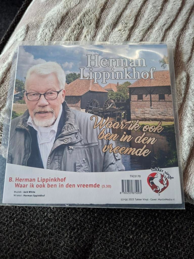 Herman lippinkhof waar ik ook ben in den vreemde, Ophalen of Verzenden, Zo goed als nieuw, Overige formaten, Levenslied of Smartlap