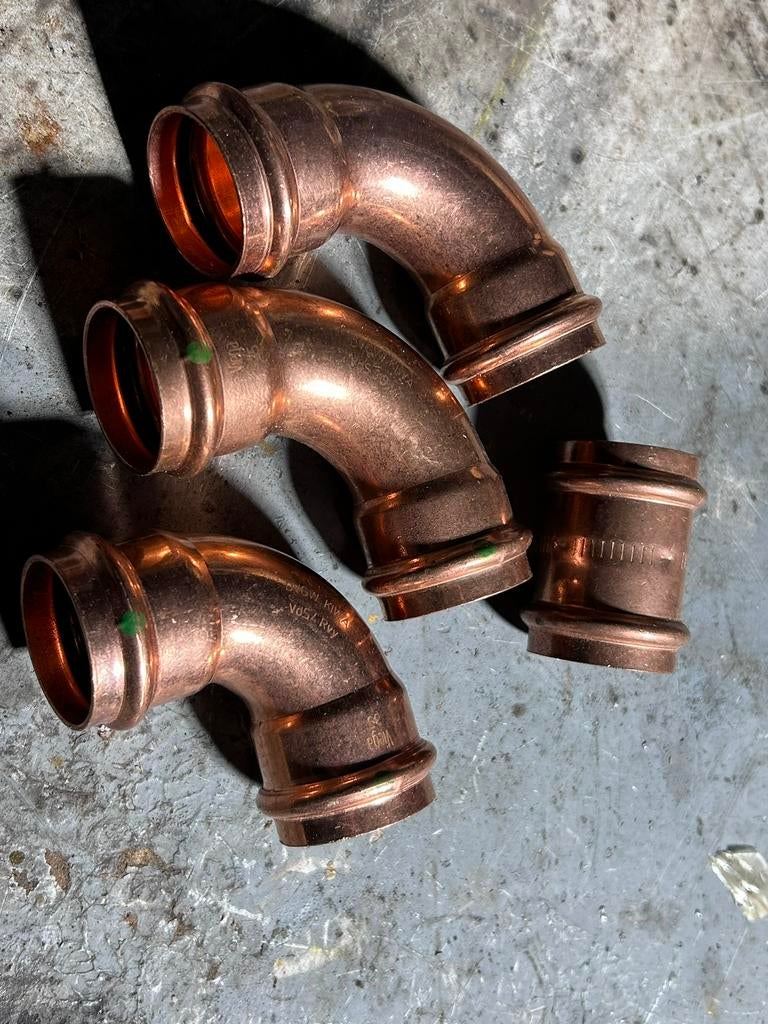 Viega pers koppelingen, Overige materialen, Overige typen, Zo goed als nieuw, Minder dan 2 meter