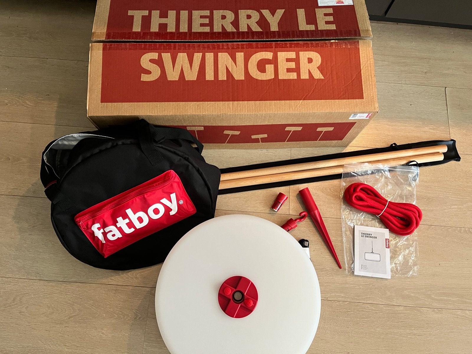 Fatboy Thierry le Swinger hanglamp/stalamp (nieuw), Kunststof, Minder dan 50 watt, Nieuw, Ophalen of Verzenden