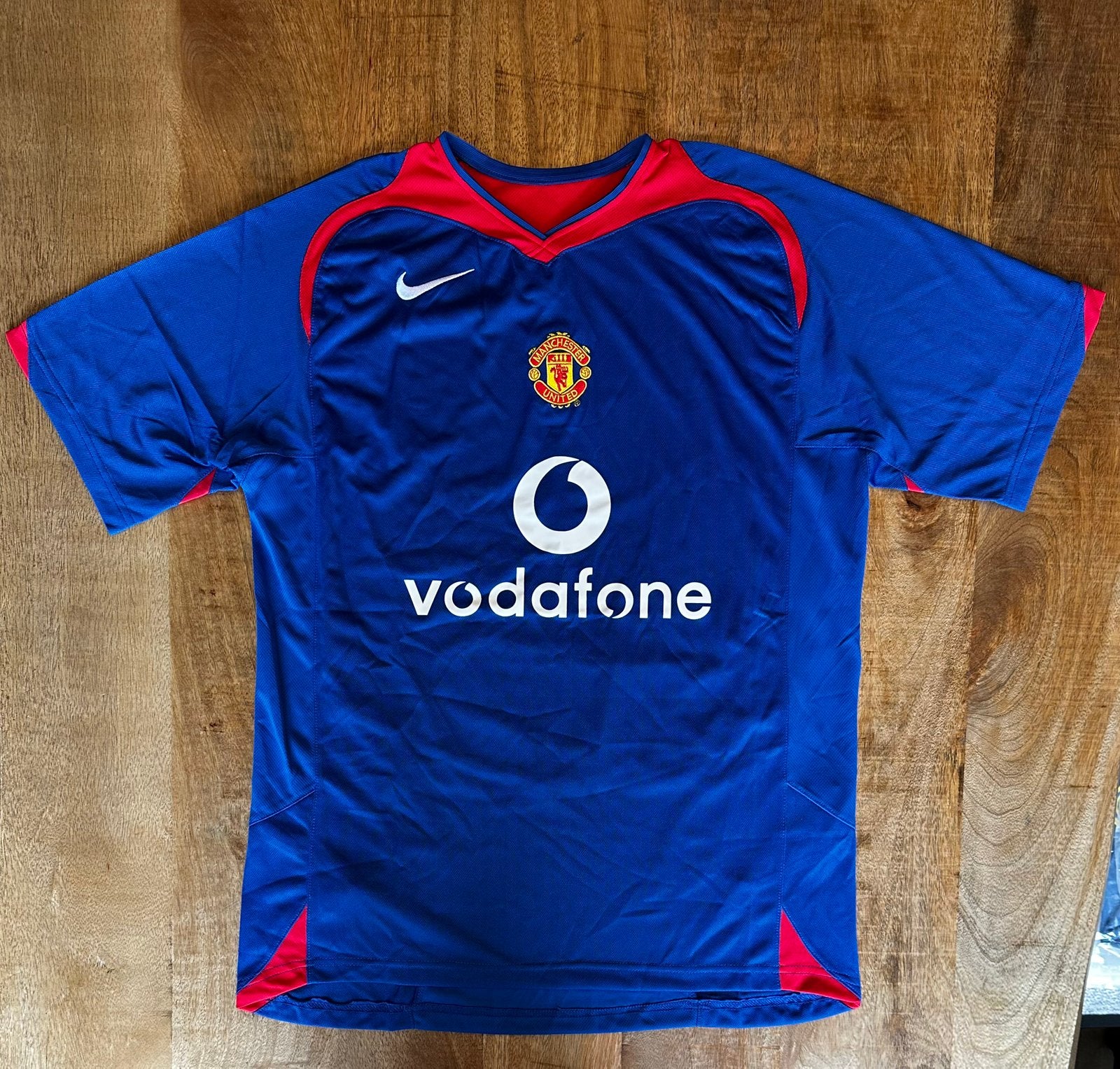 Manchester United Away Shirt 2005/2006 - Maat L, Maat L, Verzenden, Zo goed als nieuw, Shirt