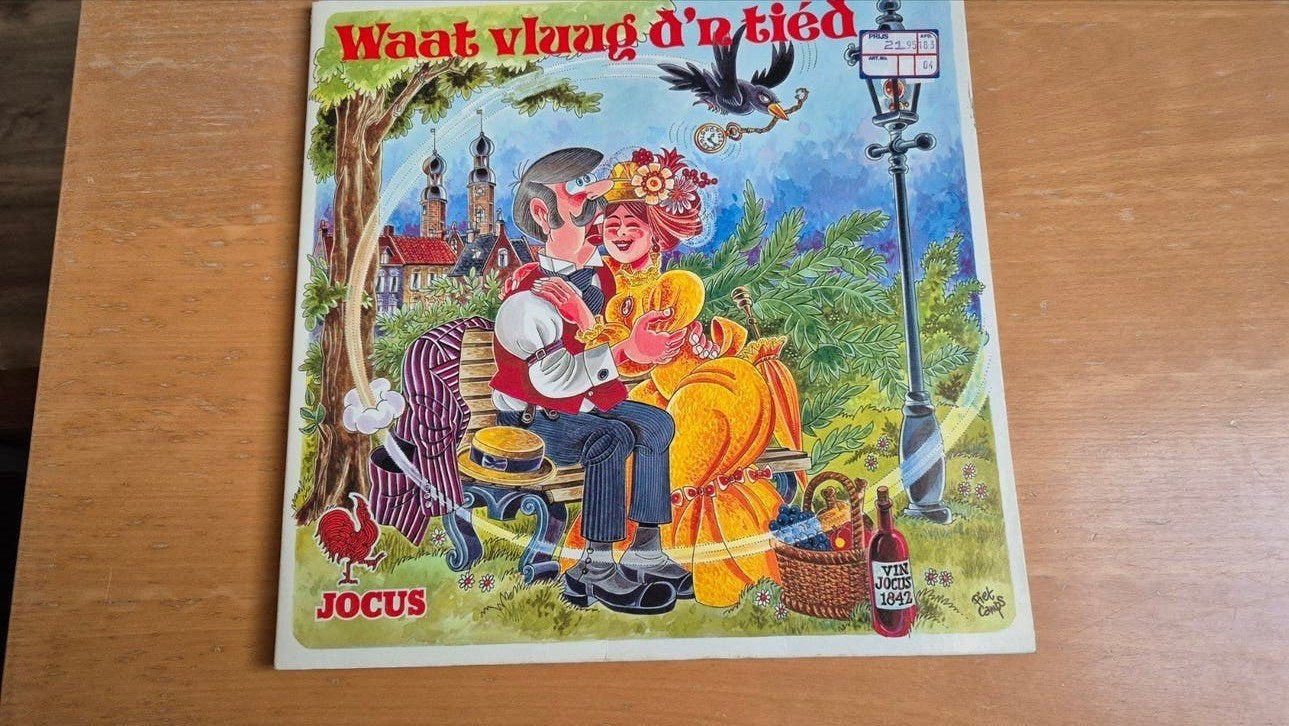 Jocus - Waat Vraog d'n Tied LP (1980), Ophalen, LP, Gebruikt, Volksmuziek