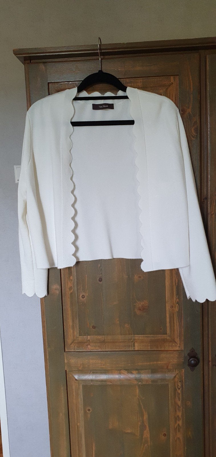 Dames vest kleur ecru merk vero mont maat 40, Ophalen of Verzenden