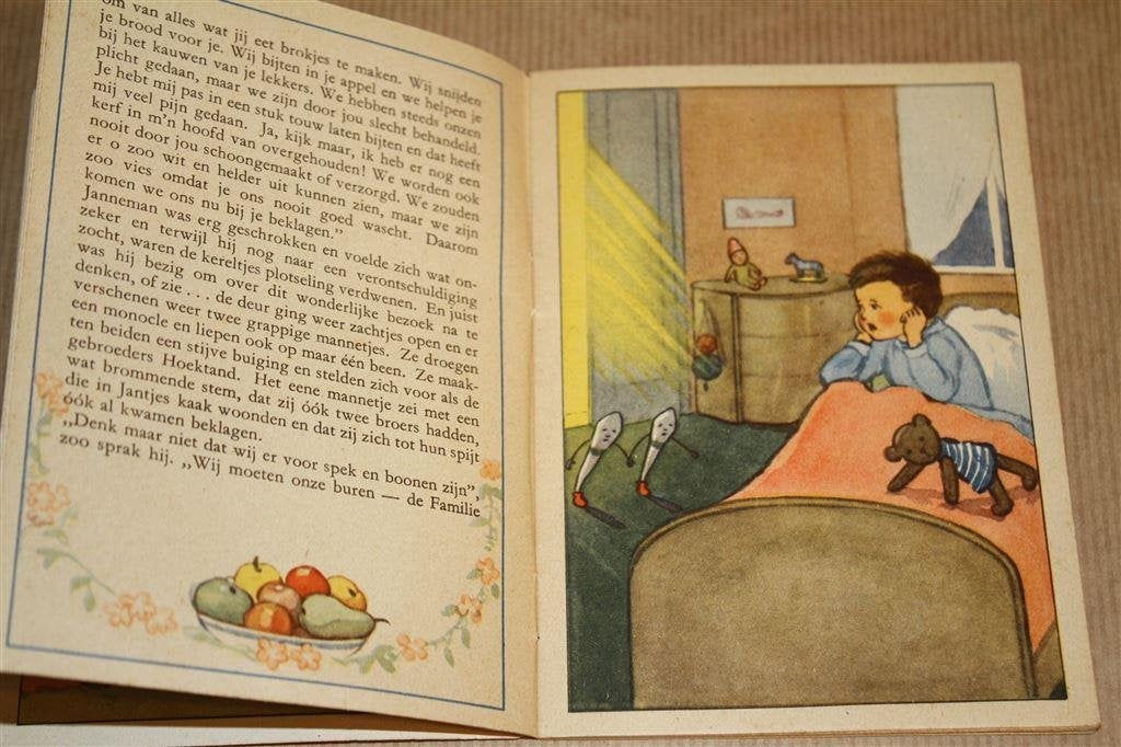 Nachtelijk bezoek bij Janneman. [Sprookje over tanden], Boeken, Ophalen of Verzenden, Gelezen
