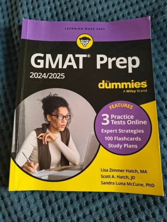 GMAT Prep Boek 2024/2025 met test, Boeken, Studieboeken en Cursussen, Ophalen of Verzenden, Zo goed als nieuw, WO, Lisa Zimmer Hatch, Scott A. Hatch, Sandra Luna McCune