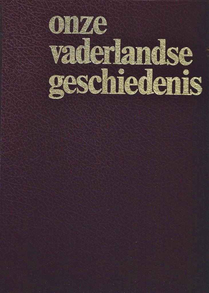 Jansma en Schroor - Onze vaderlandse geschiedenis - NIEUW, Ophalen of Verzenden, Nieuw