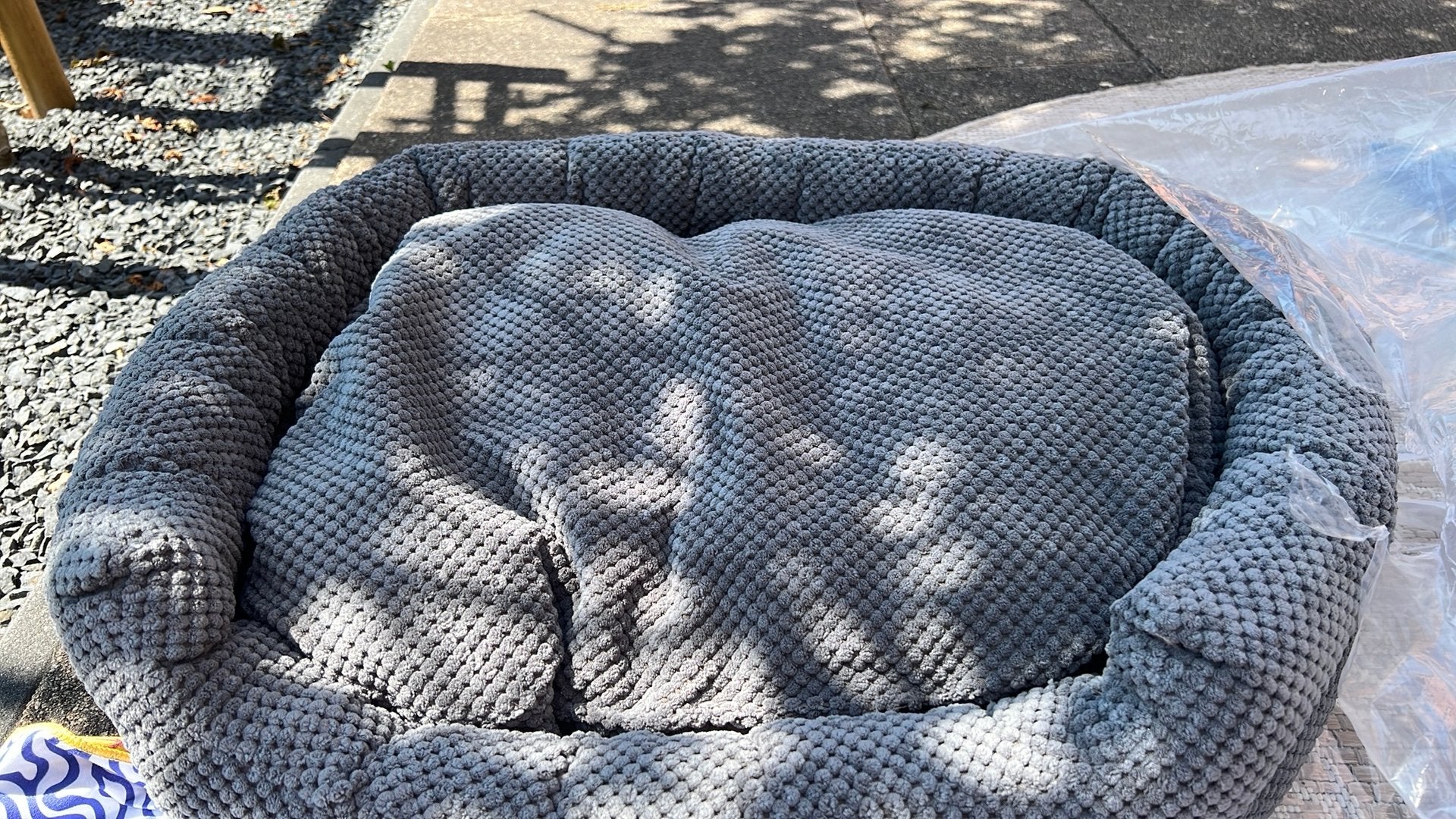 Nieuwe grijze honden mand, Ophalen of Verzenden, Nieuw