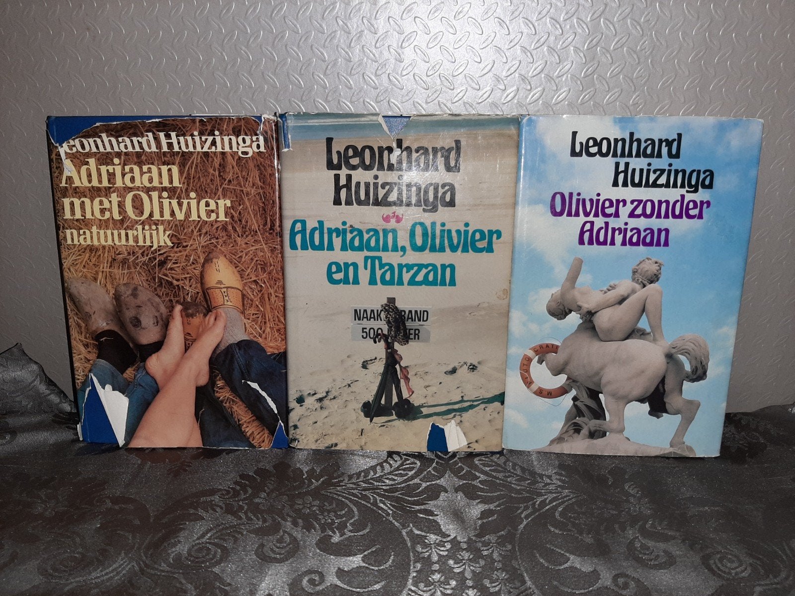 Leonhard Huizinga - Adriaan en Olivier boeken (3 stuks), Ophalen of Verzenden, Gelezen, Leonhard Huizinga, Nederland