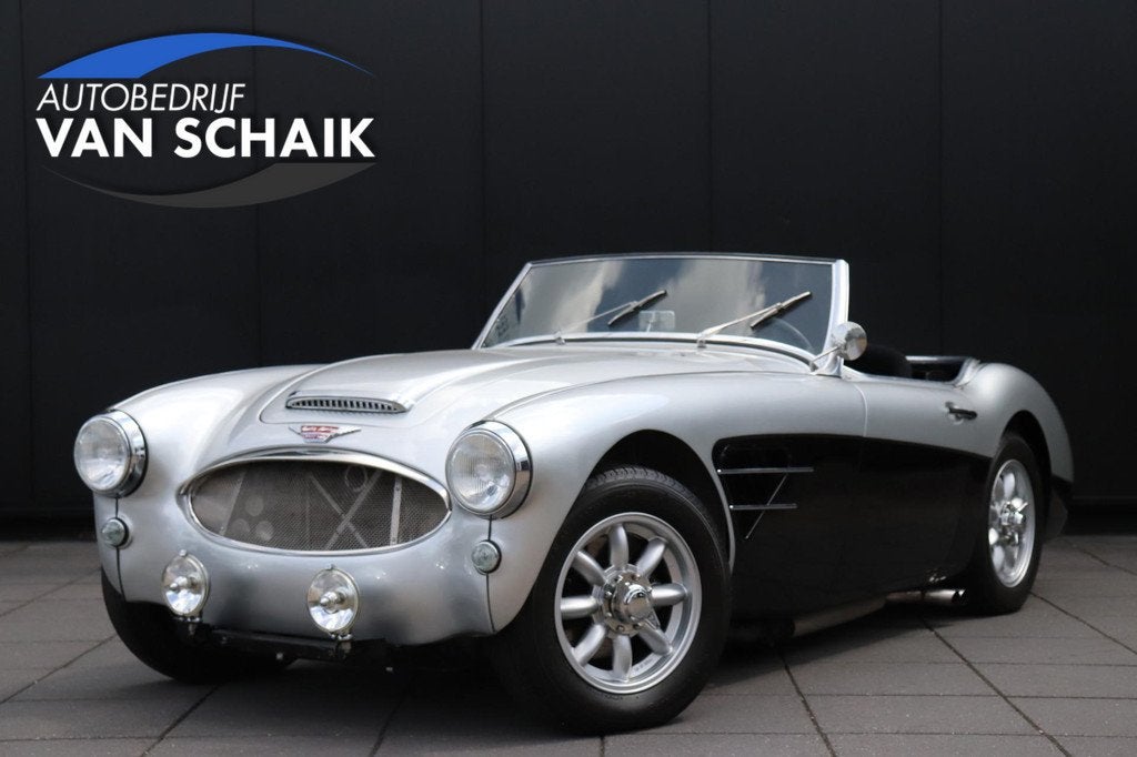 Austin Healey Austin 3000 KMII, Auto's, Oldtimers, Open dak, Zwart, Cabriolet, Origineel Nederlands