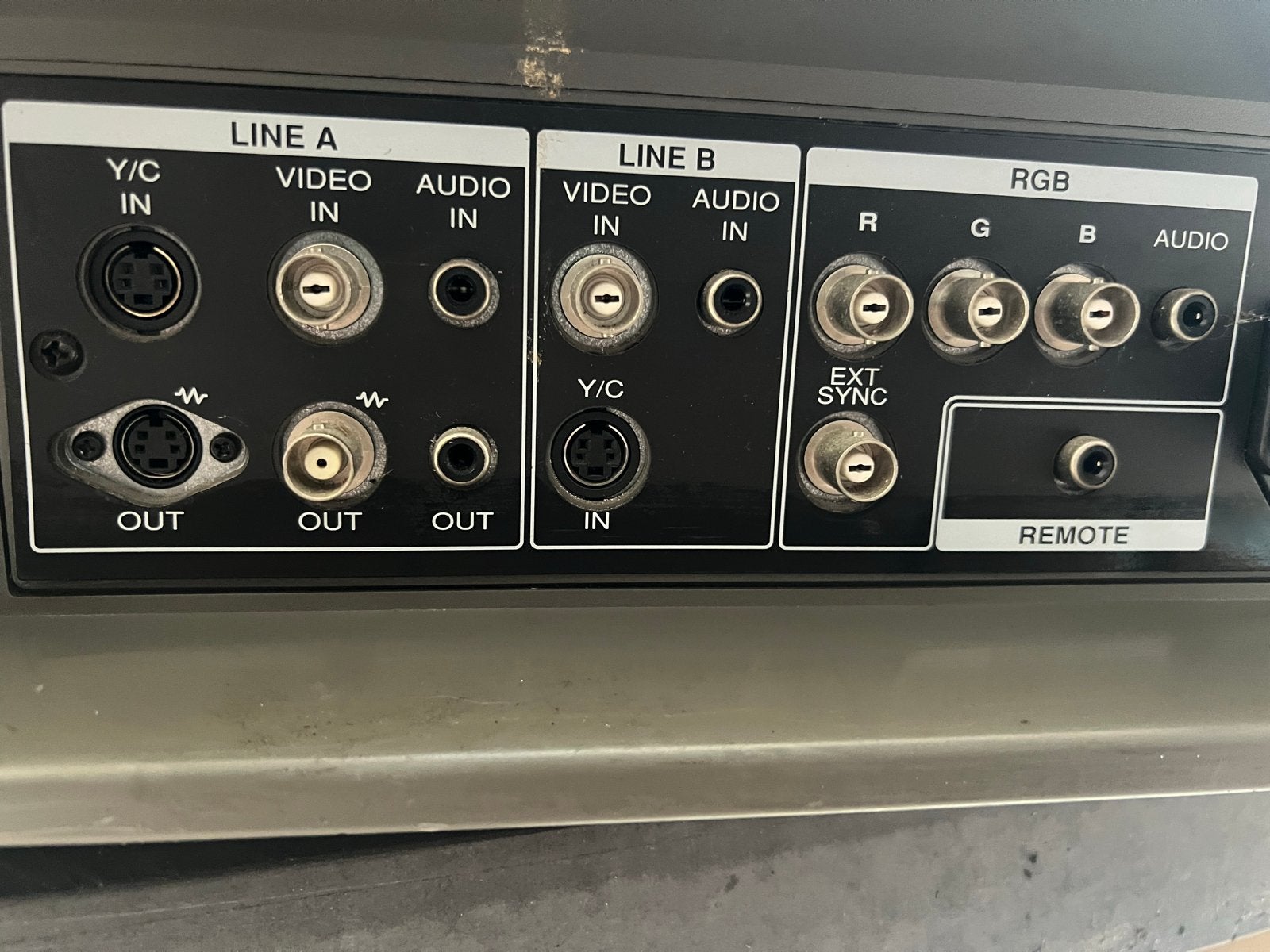 Sony PVM-20N6E Trinitron Color Video Monitor, Ophalen, Gebruikt