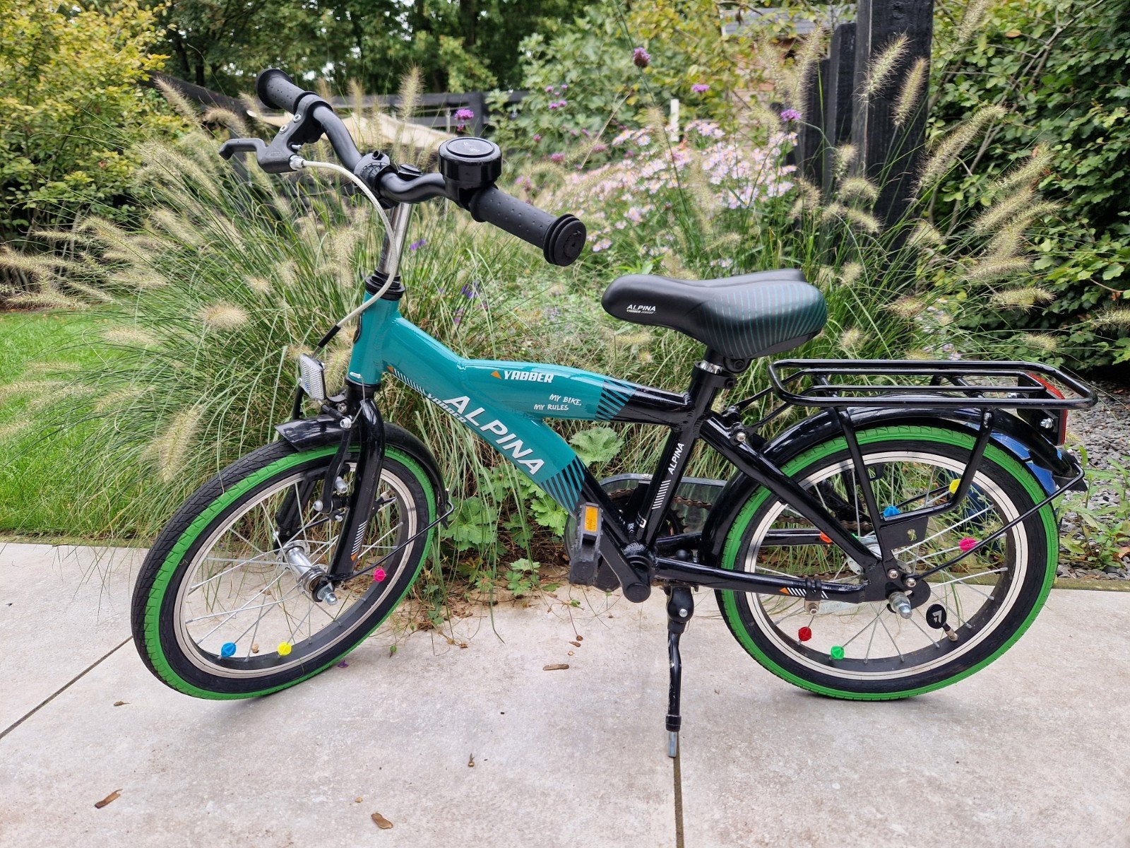 Alpina Yabber 14 inch kinderfiets met lichte gebruikssporen, Ophalen, Gebruikt, Minder dan 16 inch, Alpina
