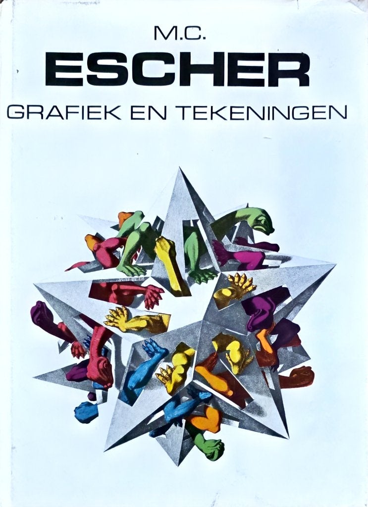 Boek van Escher, grafieken en tekeningen., Ophalen of Verzenden, Zo goed als nieuw, Schilder- en Tekenkunst, M.C. Escher
