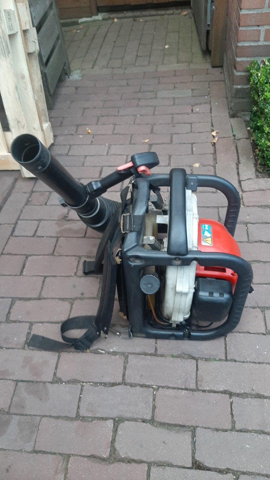 Bladblazer, Ophalen, Gebruikt