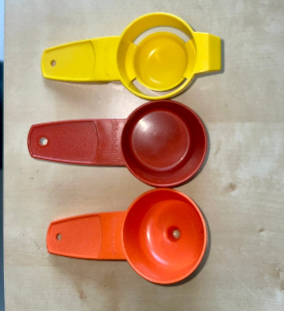 Tupperware keukenmaatjes, Huis en Inrichting, Keuken | Tupperware, Ophalen of Verzenden, Gebruikt, Geel, Overige typen