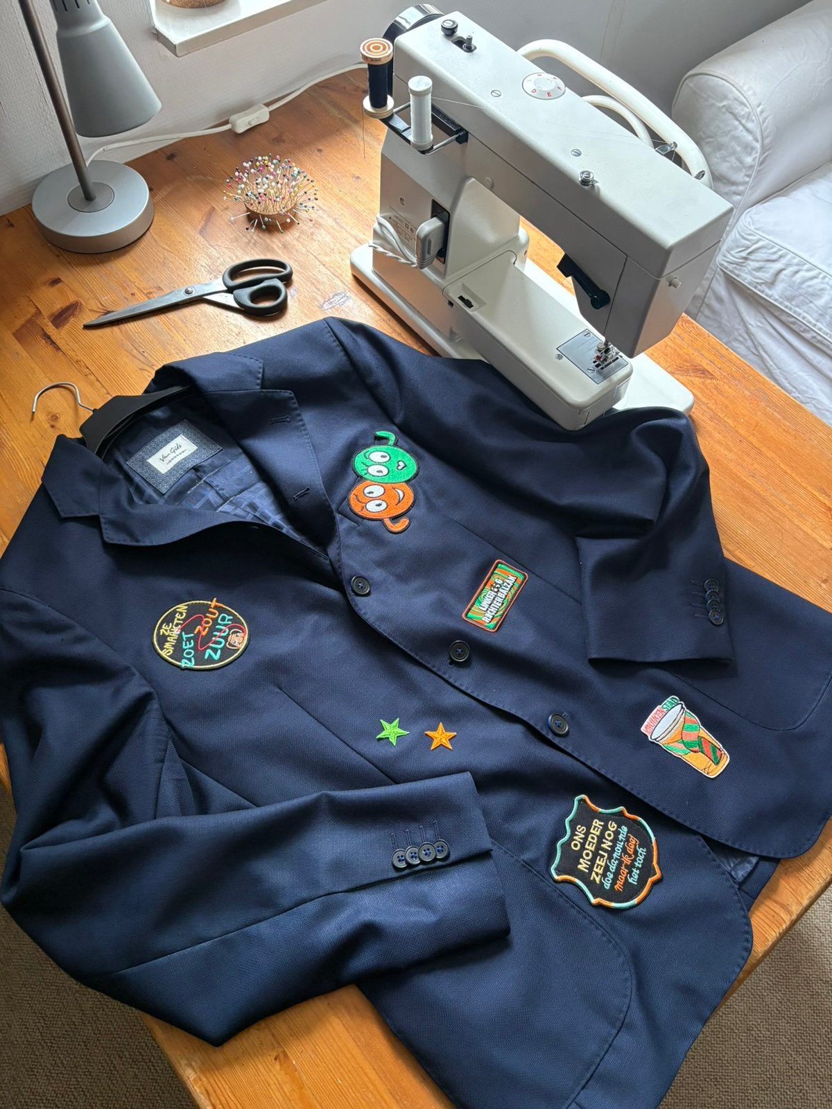 Kruikenstad Colbert + emblemen+epauletten zie omschrijving ️, Ophalen of Verzenden, Zo goed als nieuw, Carnaval
