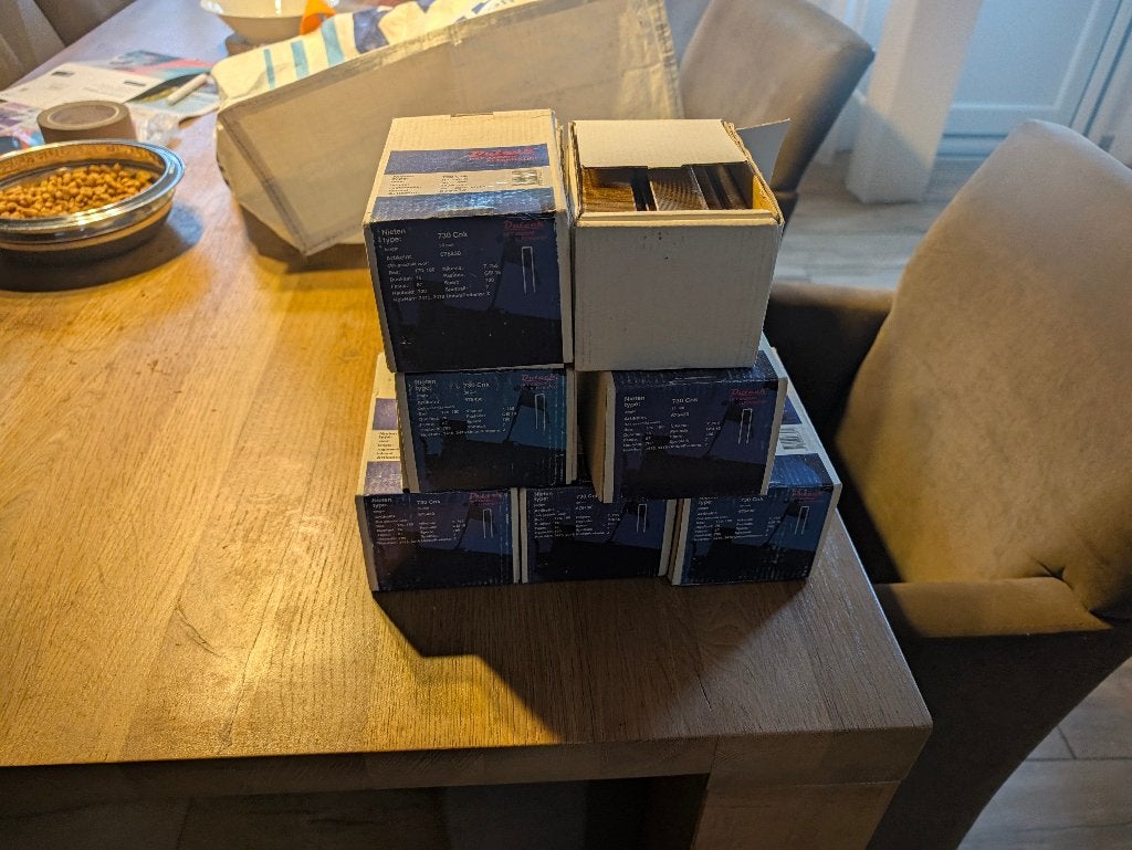 Dukack Nieten Cnk voor tacker ungeveer 16000 stuks, Ophalen of Verzenden, Nieuw, Tacker/nietmachine, Overige merken