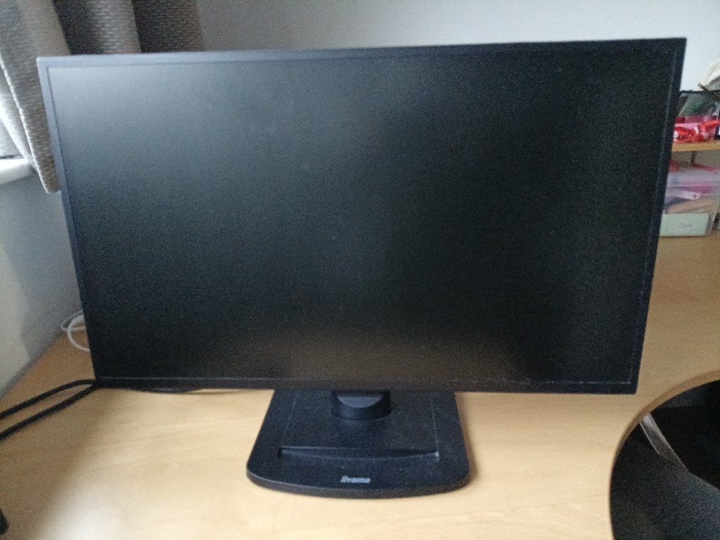 Iiyama monitor 24", Gebruikt, HDMI, Full HD, Ophalen of Verzenden