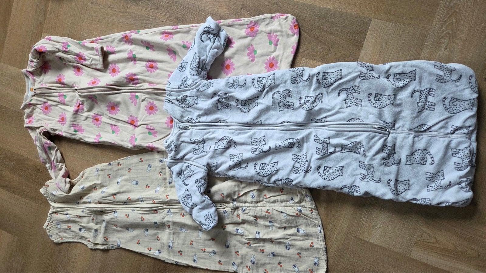 3 slaapzakken maat 86 - 104, Kinderen en Baby's, Ophalen, Gebruikt