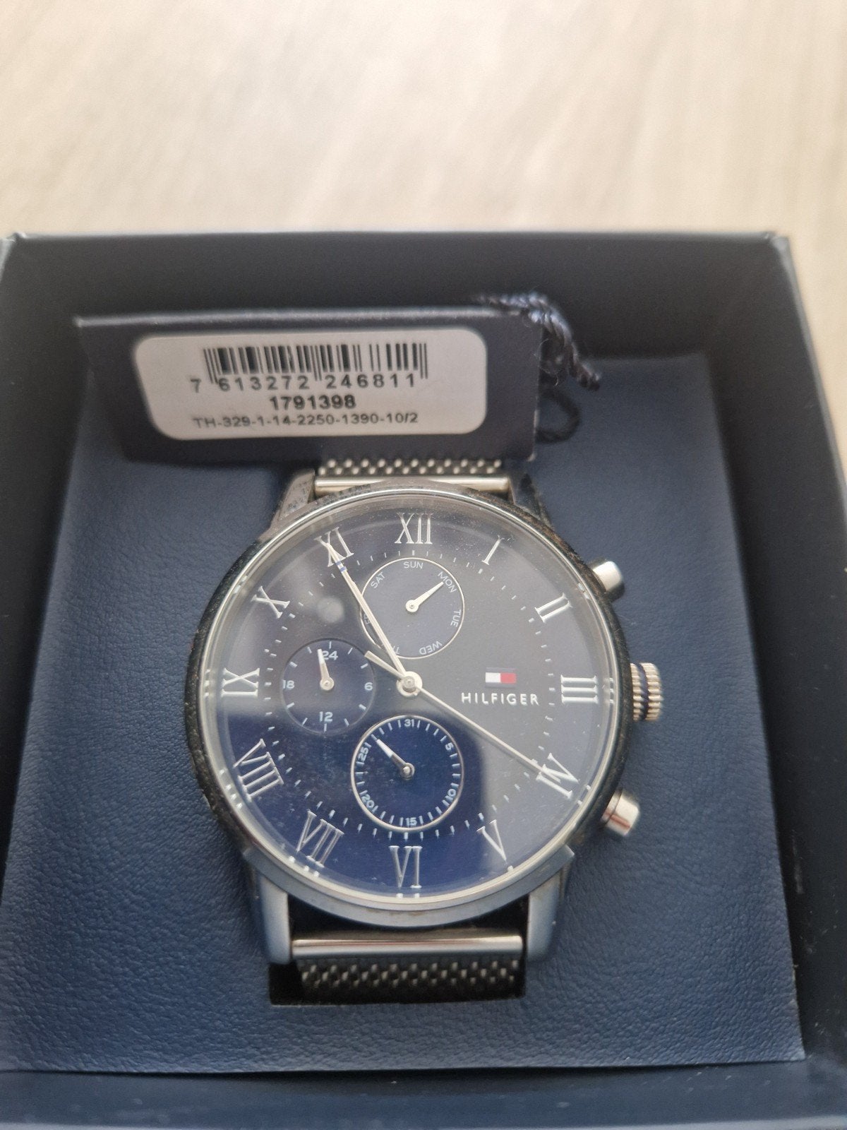 Tommy Hilfiger Herenhorloge - Nieuw in doos, Overige merken, Staal, Staal, Polshorloge