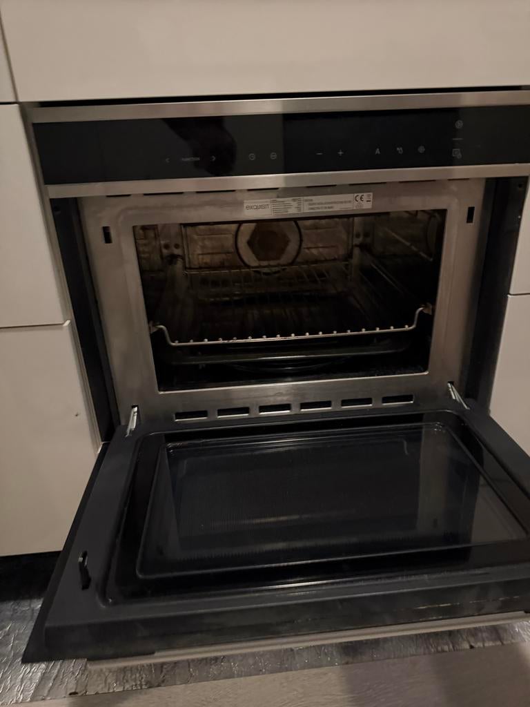 Exquisit Inbouw Combimagnetron EBM4545HIG - Zo goed als nieu, Witgoed en Apparatuur, Magnetrons, Zo goed als nieuw, Inbouw, Combimagnetron