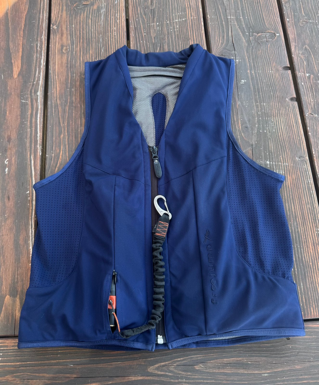 FreeJump Airbag Vest Navy, Blauw, Ophalen of Verzenden, Zo goed als nieuw, Veelzijdigheid