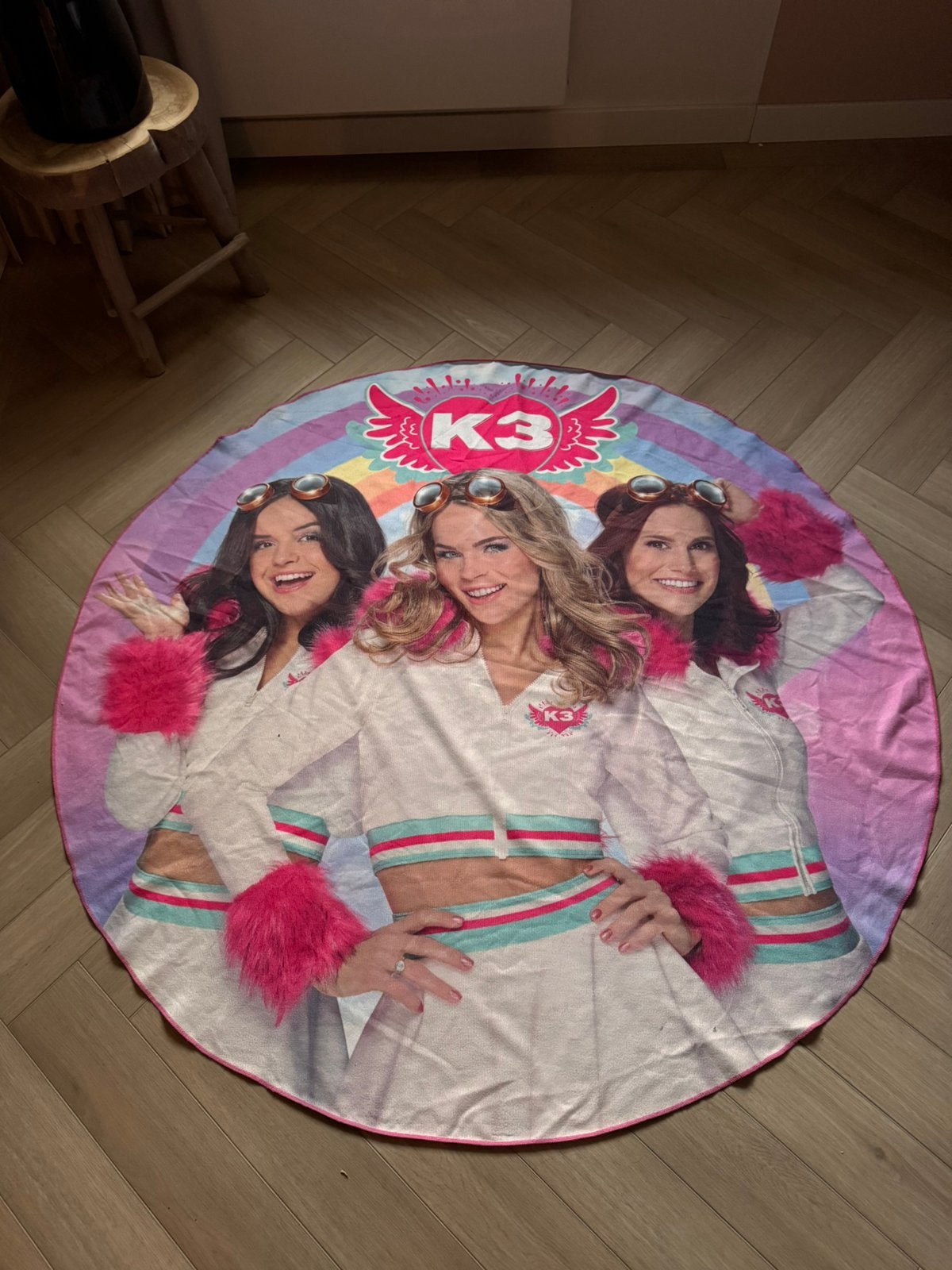 K3 strandlaken, Ophalen of Verzenden, Zo goed als nieuw, Jongen of Meisje, Zwem-accessoire