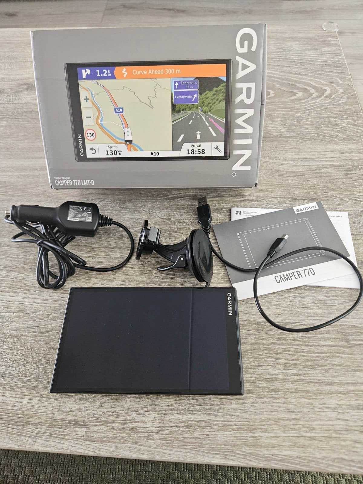 Garmin  Camper 770 LMTD navigatie, Ophalen of Verzenden, Zo goed als nieuw