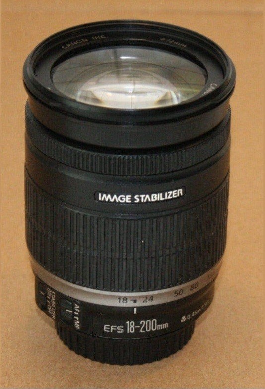 canon 18-200, Ophalen of Verzenden, Gebruikt, Canon, Telelens