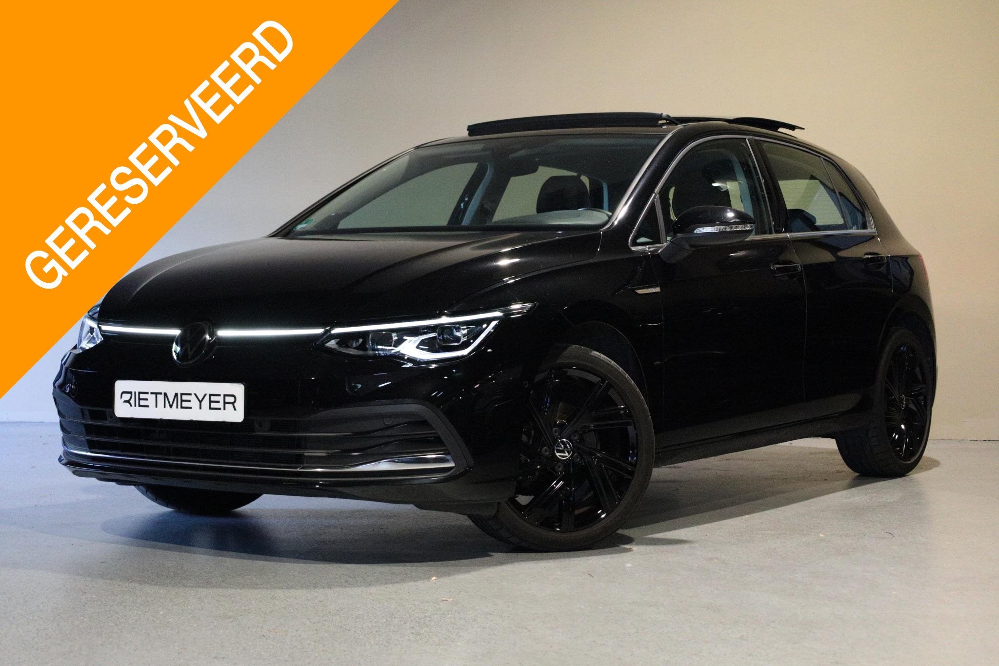 Volkswagen Golf 1.5 eTSI Style |Pano |Harman/Kardon |Memory/, 12 maanden, 4 cilinders, Zwart, Bedrijf