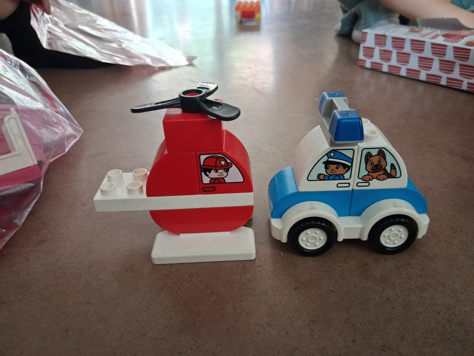 Duplo politie brandweer, Ophalen of Verzenden, Zo goed als nieuw, Duplo