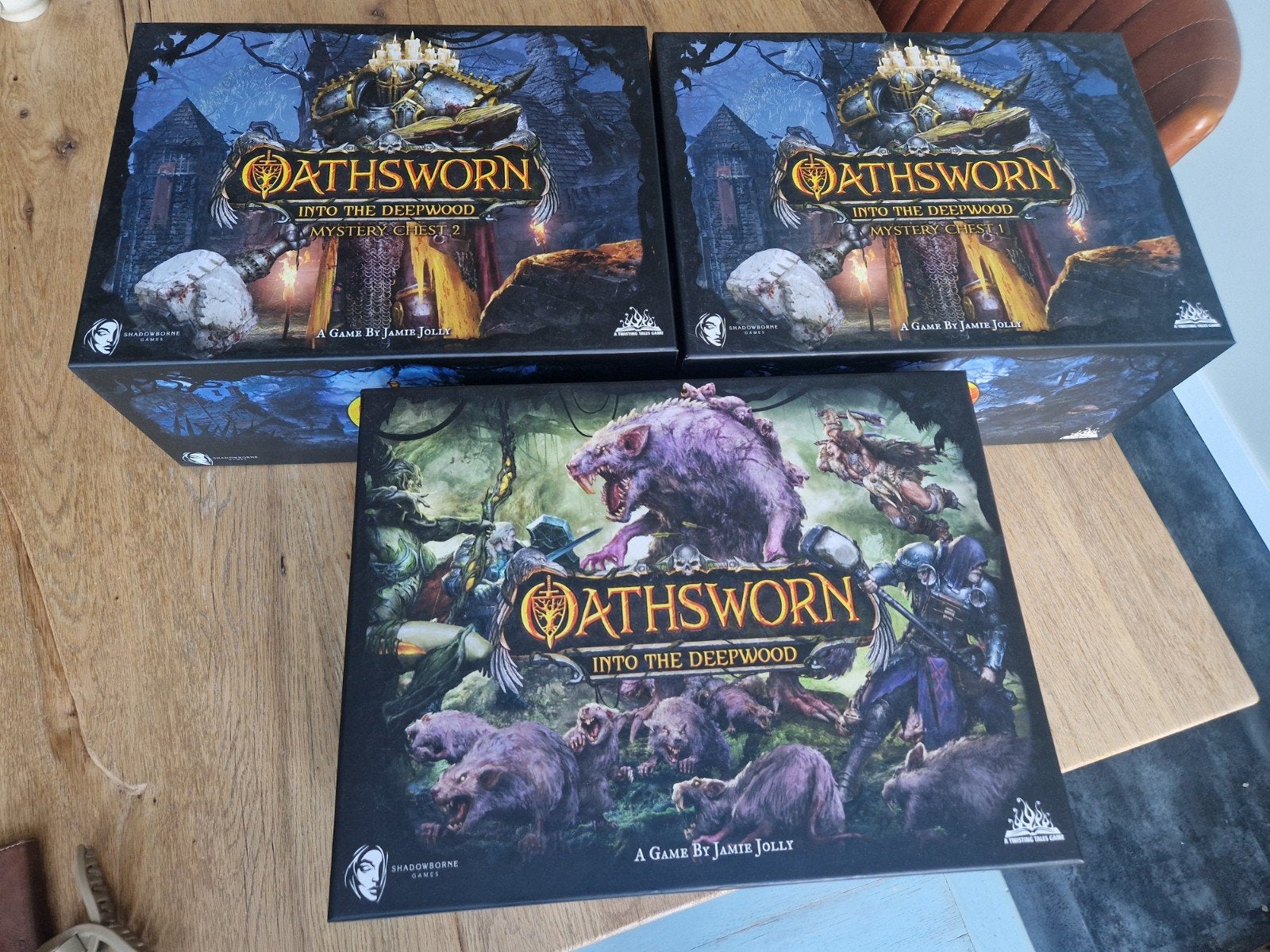 Oathsworn Bordspel, Een of twee spelers, Ophalen, Gebruikt