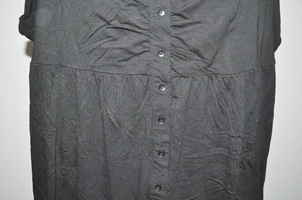 MG96 Head over heels Zwart Top maat 56, Kleding | Dames, Ophalen of Verzenden, Zo goed als nieuw, Zwart, Shirt of Top
